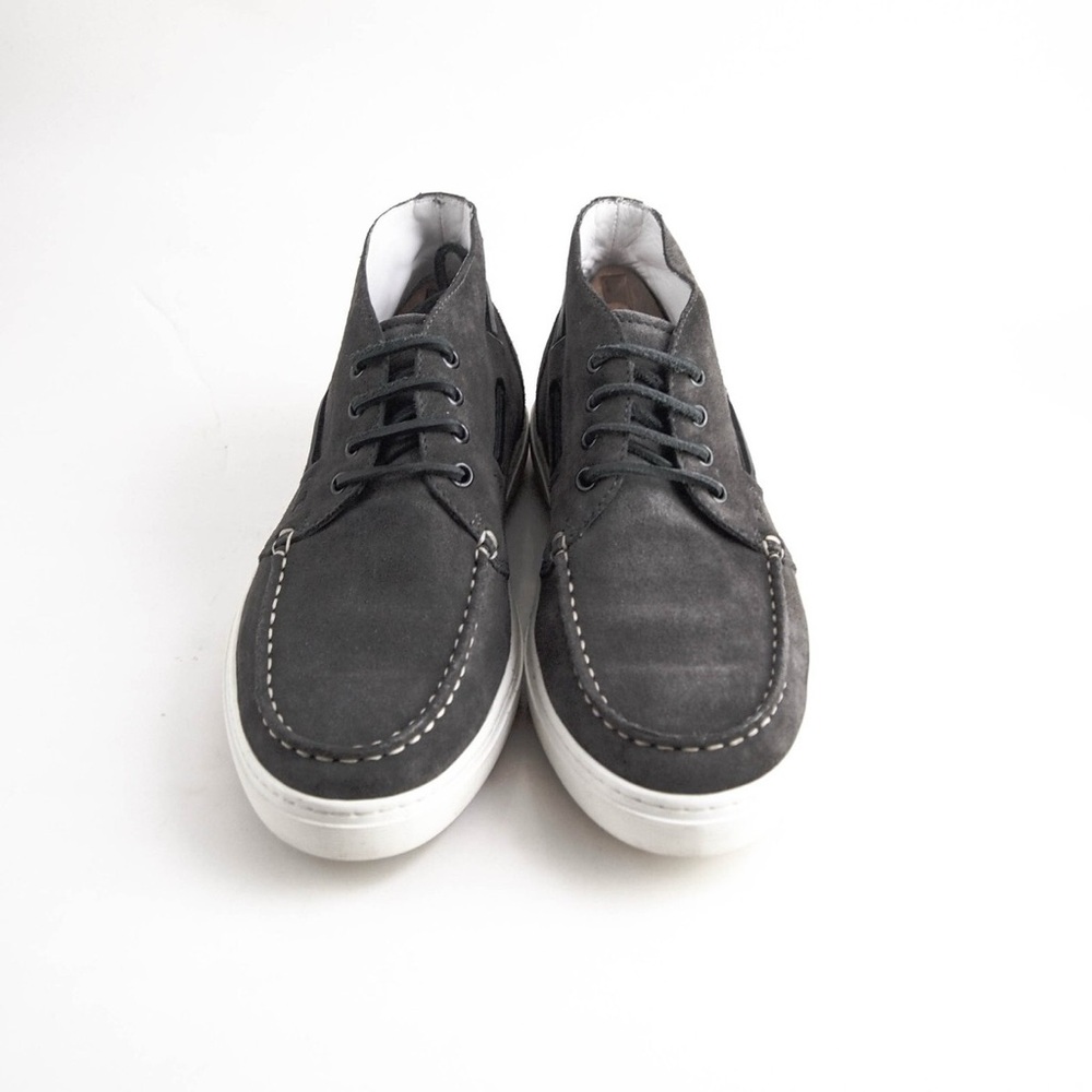 Tod's Suede Boat Shoes Lace Up Chukka Ankle Boot